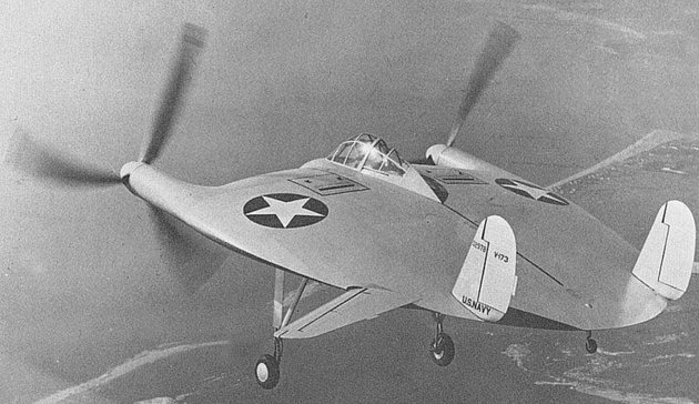 A II. világháború során az USA számos különleges alakú repülőgépet tesztelt, például a Vought V-173-as „Repülő Palacsintát”