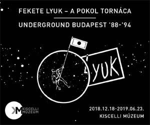 Fekete lyuk - A pokol tornáca | Underground Budapest '88-'94 | Kiscelli Múzeum
