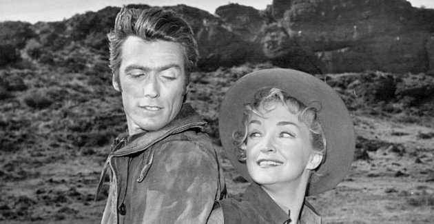 Clint Eastwood és Nina Foch