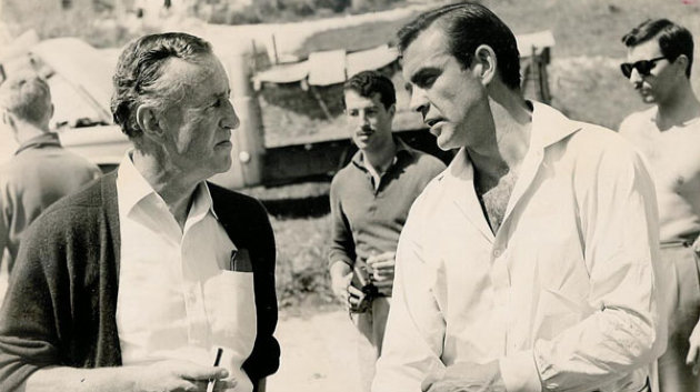 Ian Fleming és Sean Connery