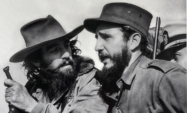 Camilo Cienfuegos és Fidel Castro