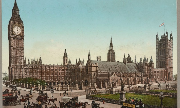 A  Westminster-palota 1890-ben