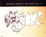 Az egyes szovjet régiók az ország GDP-termeléséhez való hozzájárulásának arányai 1953-ban, Sztálin halálának évében