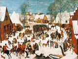 Ha a képen van egy csomó kisméretű emberke, de egyébként minden teljesen normálisnak tűnik, Id. Pieter Bruegel képeit látjuk. Ez persze félrevezető is lehet, mert ugyancsak a flamand mester műveit csodáljuk, ha a festményen egy csomó kisméretű emberkét infernális jelenetek közepette találunk