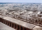 Kairouan látképe a nagymecset minaretjéből