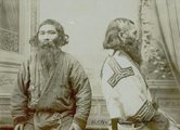 Szahalini ainu férfiak