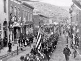 A Colorado állambeli Denver parádéja 1890-ben