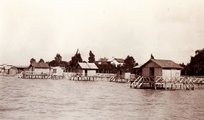 1903, Balatonföldvár, fürdőházak