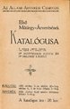 Az első műtárgy-árverés 1920-as katalógusának fedőlapja