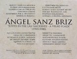 Ángel Sanz Briz emléktáblája a budapesti spanyol nagykövetség falán, I. János Károly spanyol király szavaival (Wikipedia / Csurla / CC BY-SA 2.5)