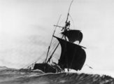 A Kon-Tiki útban Polinézia felé, 1947.