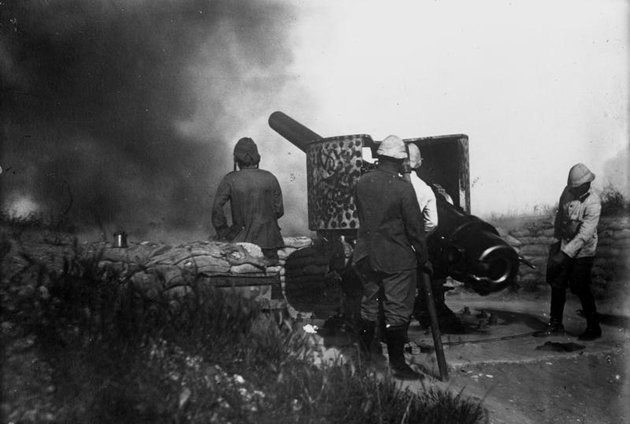 Török partvédő nehéztüzérség (Wikimedia Commons/ Bundesarchiv, Bild 183-R36248 / CC-BY-SA 3.0 de)