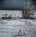 Az Apollo–16 küldetésen már holdjáróval szelték az égitestet