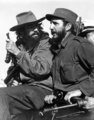 Camilo Cienfuegos és Fidel Castro érkezése Havannába 1959. január 8-án