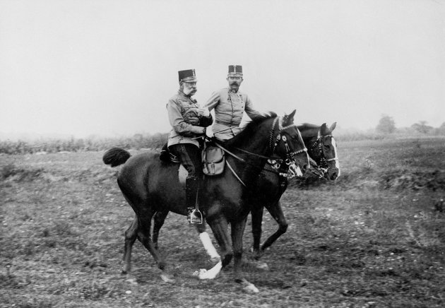 Ferenc József és a trónörökös, Ferenc Ferdinánd