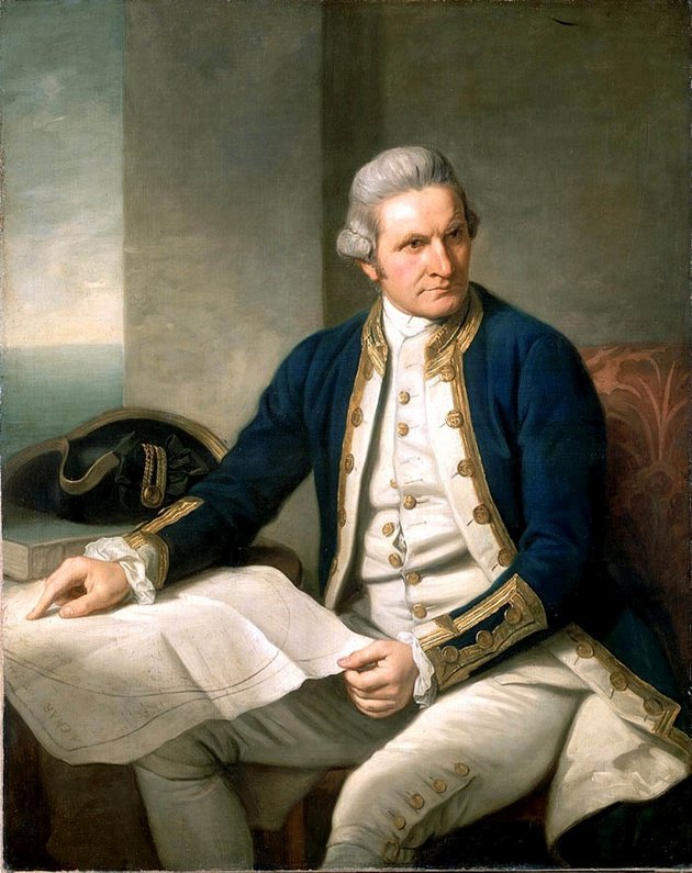 James Cook portréja