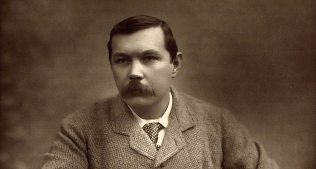 Sir Arthur Conan Doyle, portré 1893-ból