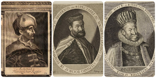 I. Rudolf, Bocskai István és I. Ahmed