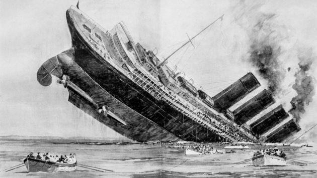 A Lusitania süllyedése