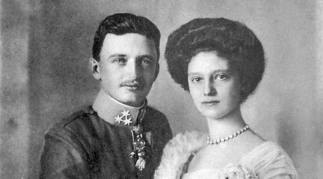 Károly osztrák főherceg és Zita pármai hercegnő