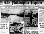 The Philadelphia Inquirer címoldala 1916. július 5-én