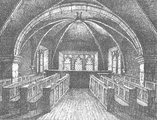 1868-as rajz a kápolnáról