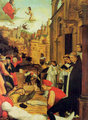 A justinianusi pestist ábrázoló festmény