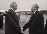 Adenauer és Charles de Gaulle francia elnök
