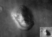 Az új, nagyobb felbontású fénykép a „marsi arcról”