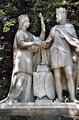 Hedvig és Jagelló litván nagyfejedelem szobra
