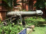 Tipu szultán egyik ágyúja, melyet Szeringapatam ostromakor is használtak