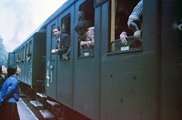 Szintók a Lengyelország felé induló vonaton, 1940. május 22.