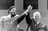 Fidel Castro és Nyikita Hruscsov