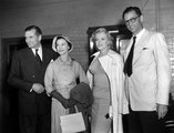 Sir Laurence Olivier, Vivien Leigh, Marilyn Monroe és Arthur Miller