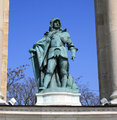 Mátyás király szobra a budapesti Hősök terén