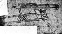 A háromcsövű fegyver eredeti rajza