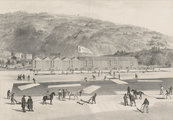 Jégvágás a New York állambeli Rockland Lake nevű tóból, 1846.