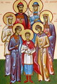 II. Miklósról és családjáról készült ortodox ikon