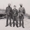 Indiai önkéntesek egy német katonával