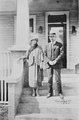 Brinkley és második felesége Minerva Telitha Jones 1921-ben 