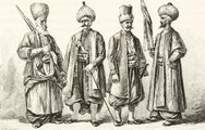 Janicsárok a 19. század elején (kép forrása: habsburger.net)