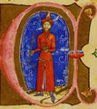 IV. László a Képes Krónikában (kép forrása: Wikimedia Commons)