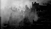 Londoni tájkép egy német bombázást követően (kép forrása: bl.uk)