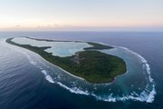 Nikumaroro szigete a levegőből (kép forrása: nationalgeographic.comÖ