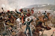 A brit lovasság az orosz erőkkel csap össze a balaklavai csatában <br /><i>Wikipédia / Közkincs</i>