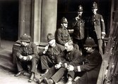 Sztrájkoló rendőrök (kép forrása: oldpolicecellsmuseum.org.uk)