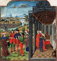 Boccaccio más firenzeiekkel a járvány elől vidékre menekül (kép forrása: Wikimedia Commons)