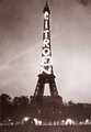 Az Eiffel-torony felirata