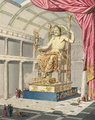 A Zeusz-szobor 18. századi elképzelése (kép forrása: Wikimedia Commons)