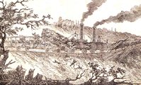 Az Egyesült Államok első frontális vonatütközésére 1837. augusztus 11-én került sor a virginiai Suffolk közelében